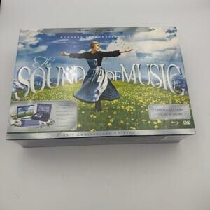 Sound of Music 45th Anniversary Blu-Ray + DVD Limited Edition Boxed Set Sealed